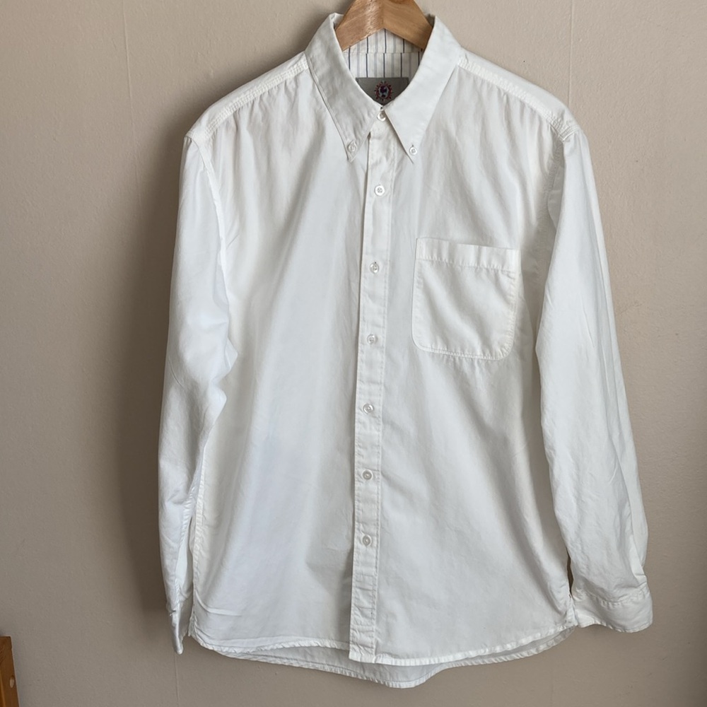 The Territory Ahead Men's white dress shirt- M